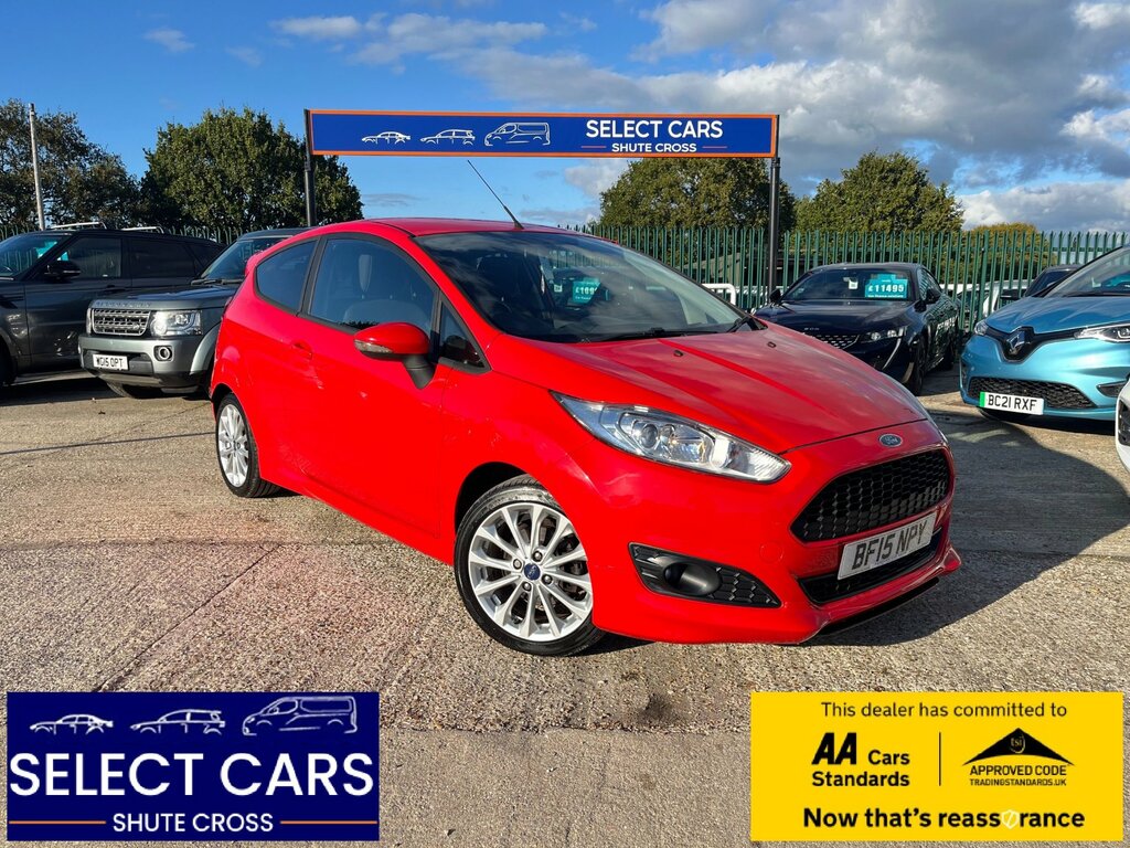 Ford Fiesta 1.0T Ecoboost Zetec S Hatchback Red