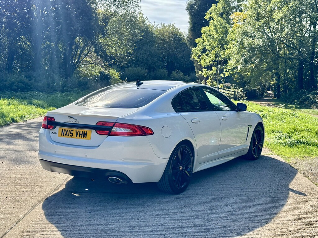 Jaguar XF 2.2D R-sport Black Euro 5 Ss White #5