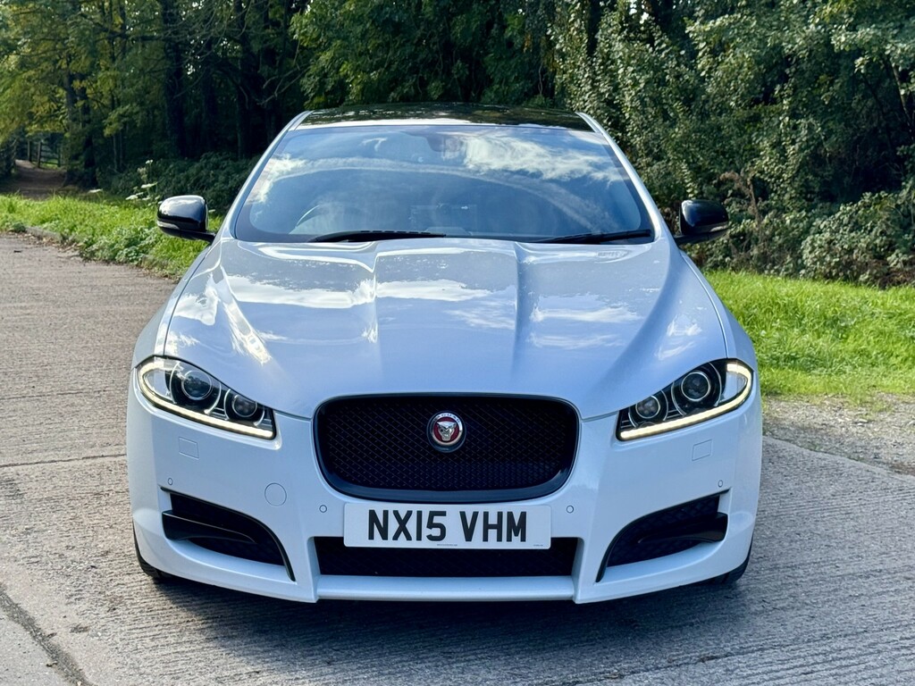 Jaguar XF 2.2D R-sport Black Euro 5 Ss White #3