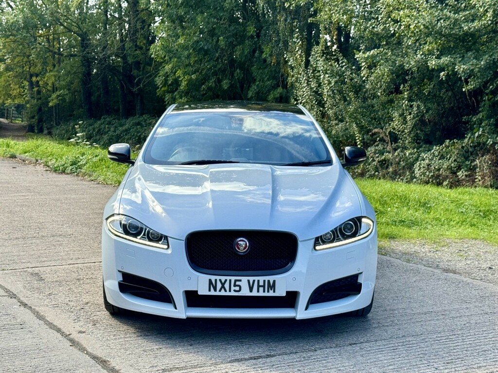 Jaguar XF 2.2D R-sport Black Euro 5 Ss White #2
