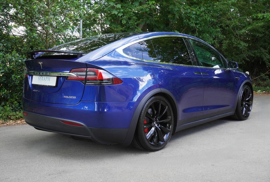 Tesla Model X Dual Motor Performance Blue #6