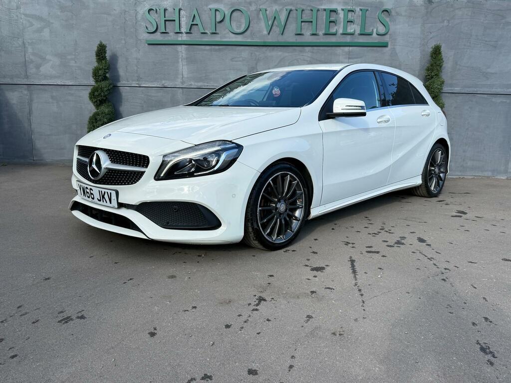 Mercedes-Benz A Class Amg Line White #4