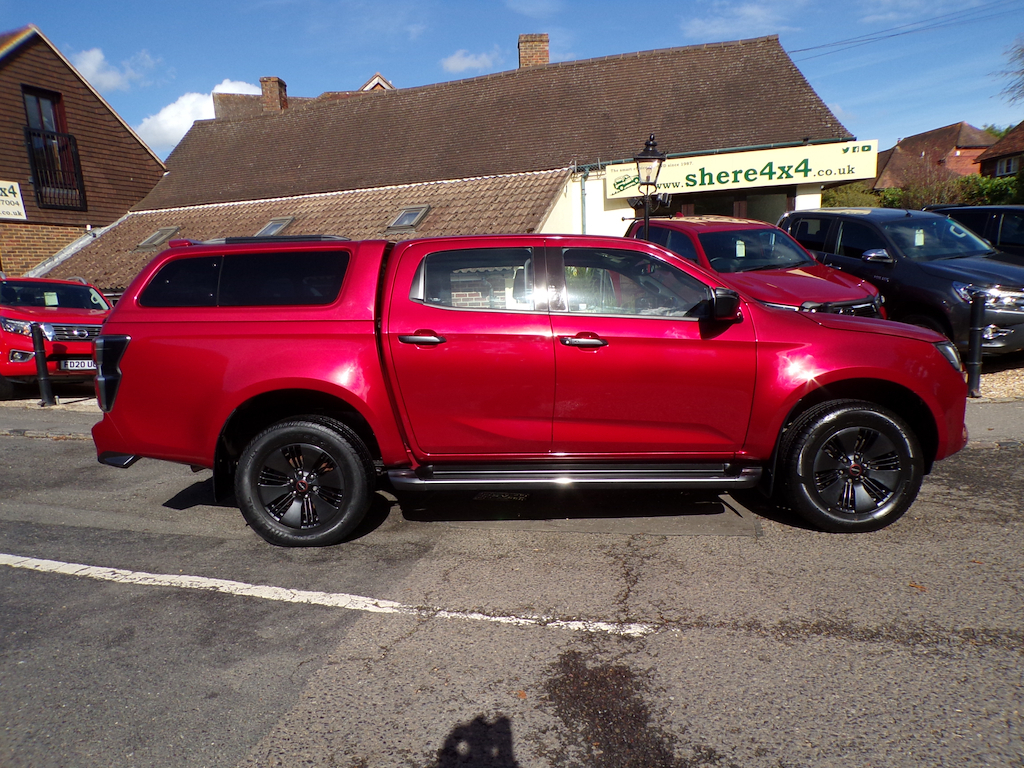 Isuzu D-Max 1.9 Td V-cross Pickup Double Cab Red #5