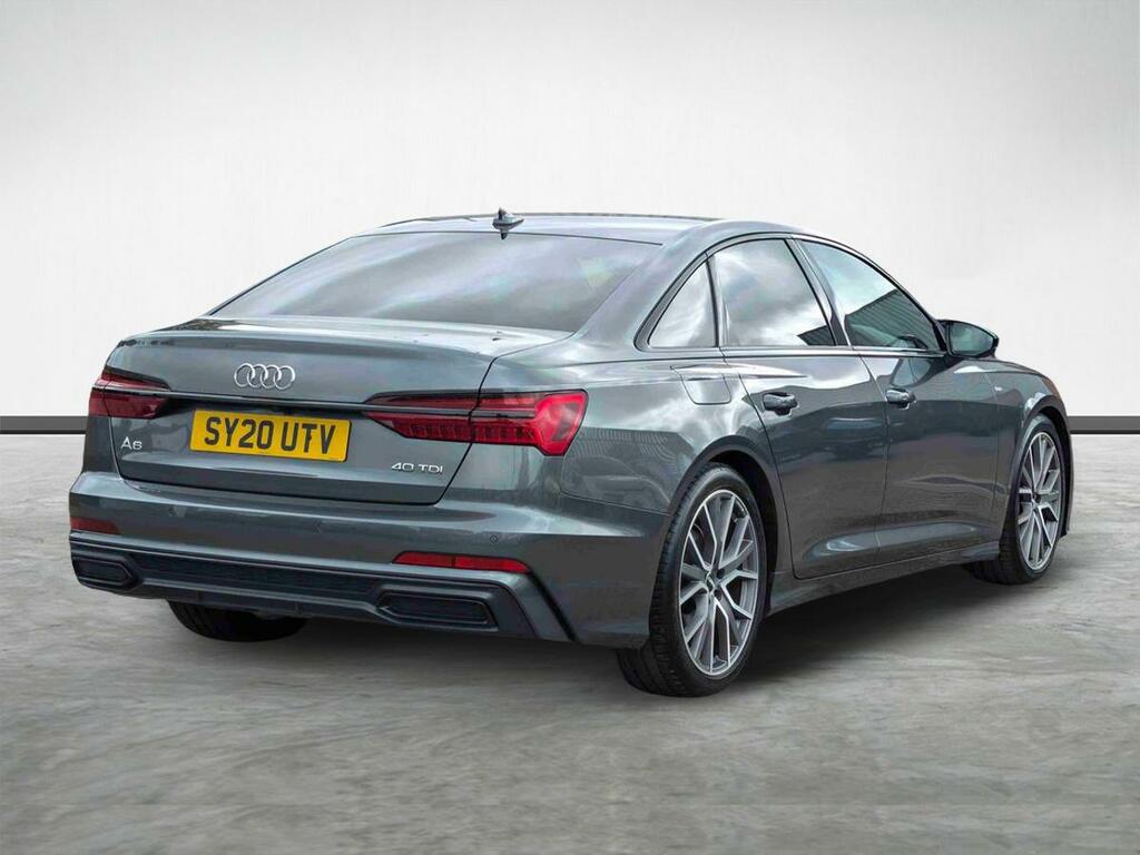 Audi A6 Saloon 2.0 Tdi 40 Black Edition S Tronic Euro 6 S S Grey #3