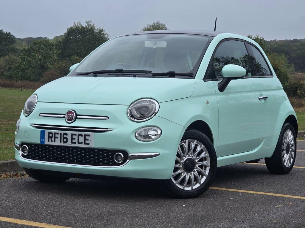 Fiat 500 1.2 Lounge Euro 6 Ss Green #2