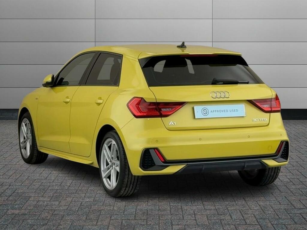 Audi A1 1.0 Tfsi 30 S Line Sportback S Tronic Euro 6 Ss Yellow #2