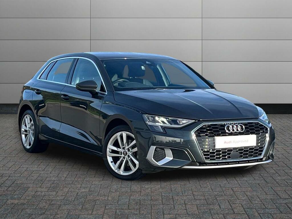 Audi A3 1.5 Tfsi 35 Sport Sportback S Tronic Euro 6 Ss Grey