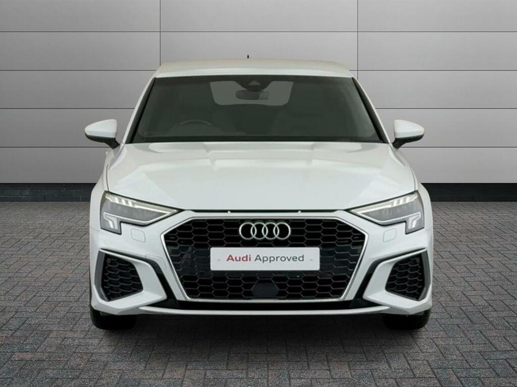 Audi A3 1.5 Tfsi 35 S Line Sportback Euro 6 Ss White #5