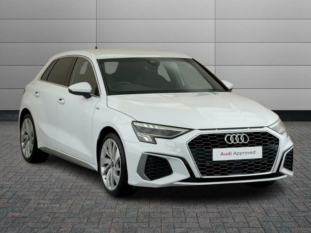 Audi A3 1.5 Tfsi 35 S Line Sportback Euro 6 Ss White