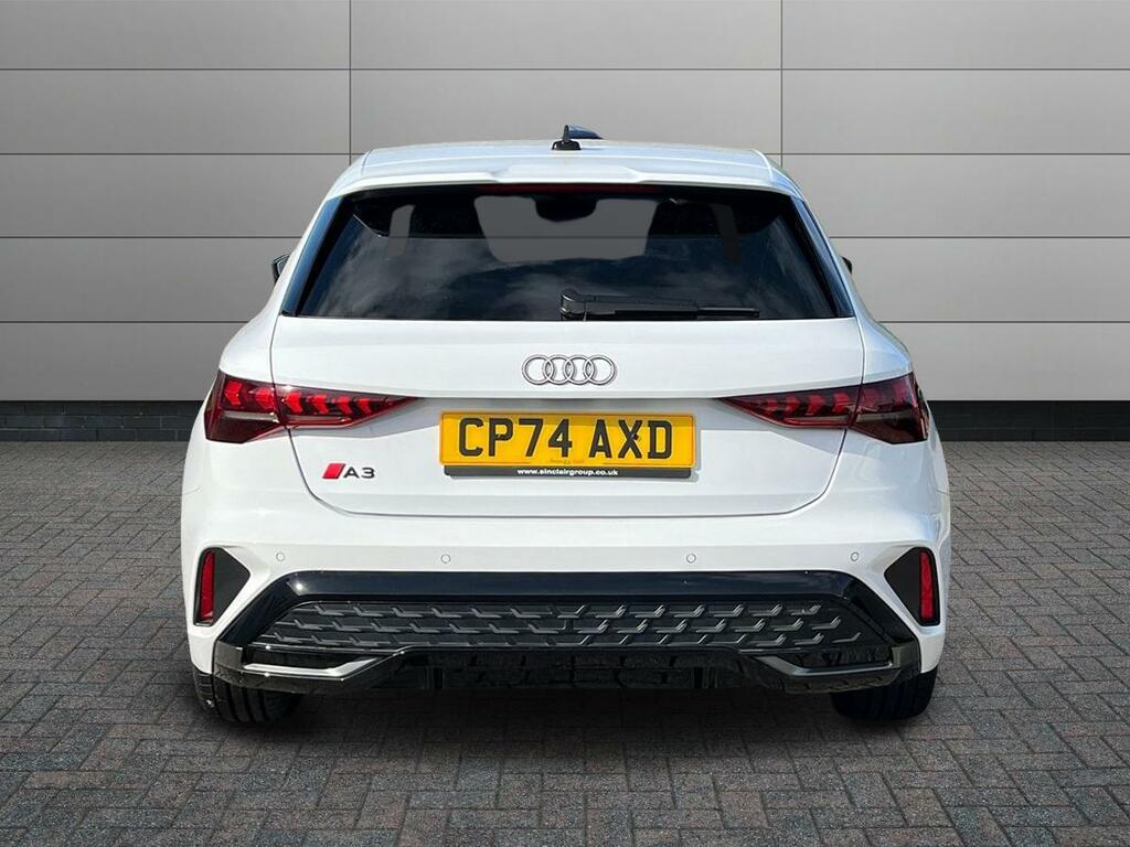 Audi A3 1.5 Tfsi 35 S Line Sportback S Tronic Euro 6 Ss White #6