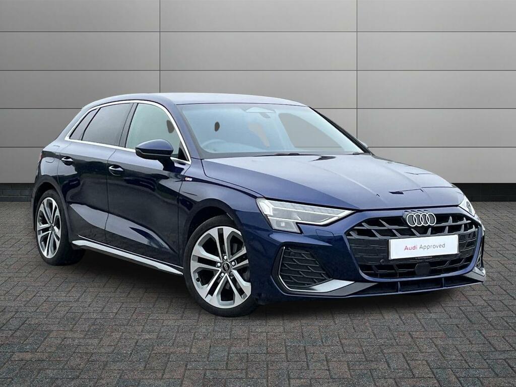 Audi A3 1.5 Tfsi 30 S Line Sportback Euro 6 Ss Blue