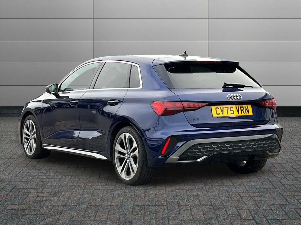 Audi A3 1.5 Tfsi 30 S Line Sportback Euro 6 Ss Blue #2