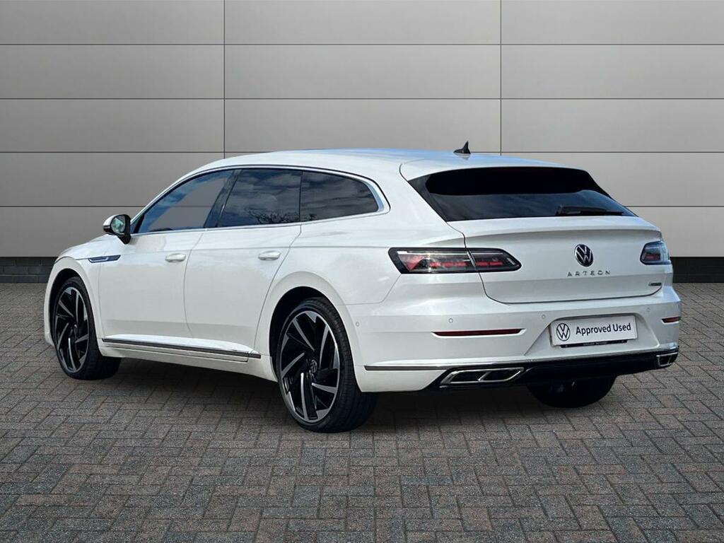 Volkswagen Arteon 2.0 Tdi R-line Shooting Brake Dsg 4Motion Euro 6 White #2