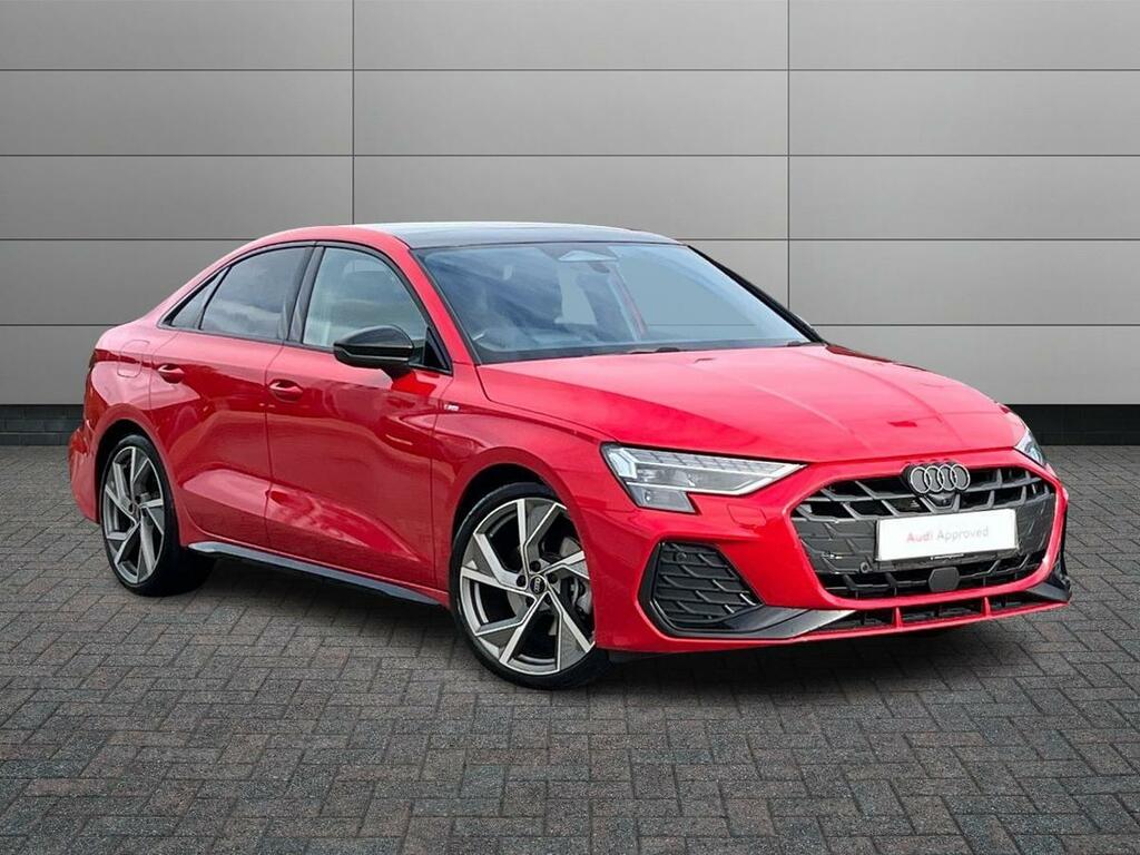 Audi A3 1.5 Tfsi 35 Black Edition S Tronic Euro 6 Ss Red