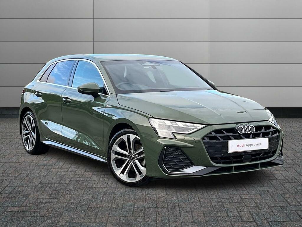 Audi A3 1.5 Tfsi S Line Sportback Euro 6 Ss Green