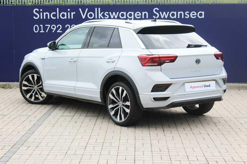 Volkswagen T-Roc 1.6 Tdi R-line Euro 6 Ss White #3