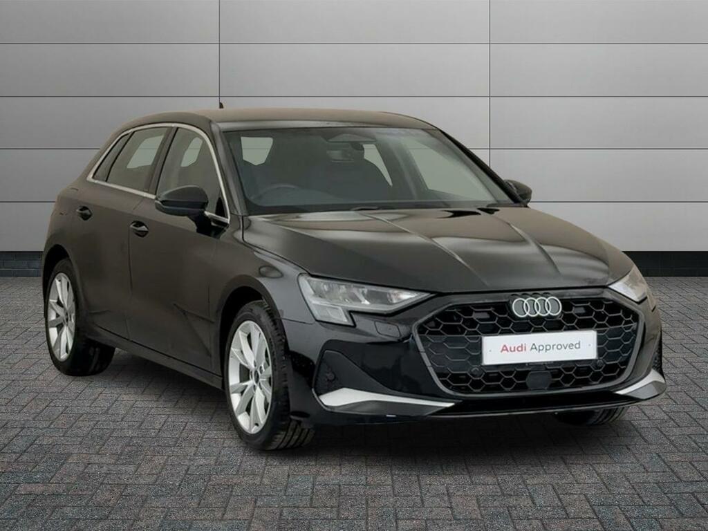 Audi A3 2.0 Tdi 35 Sport Sportback S Tronic Euro 6 Ss 5 Black