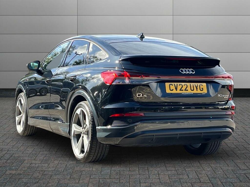 Audi Q4 E Tron 50 Vorsprung Sportback Quattro 82Kwh Black #2