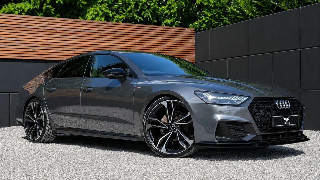 Audi A7 2020 3.0 Tdi V6 50 Black Edition Sportback Die Black #4