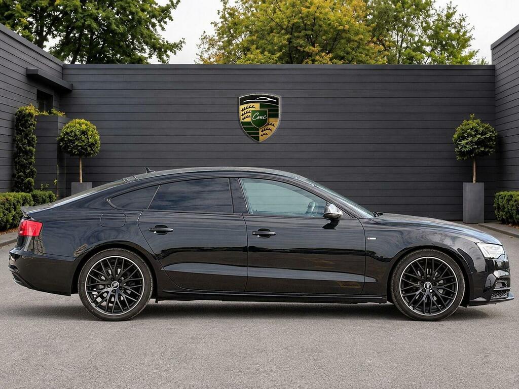 Audi A5 Hatchback 2.0 Tdi Black Edition Plus Sportback S T KY65WUM Black #6