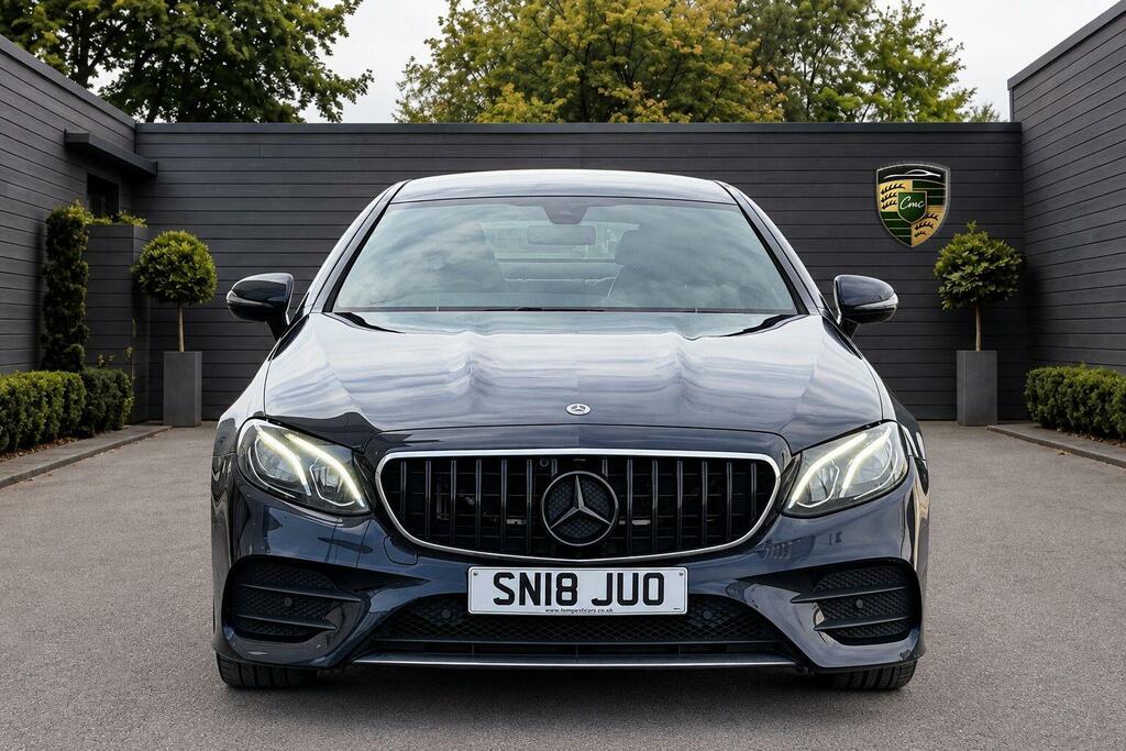 Mercedes-Benz E Class Coupe 2.0 E220d Amg Line G-tronic Euro 6 Ss SN18JUO Blue #2
