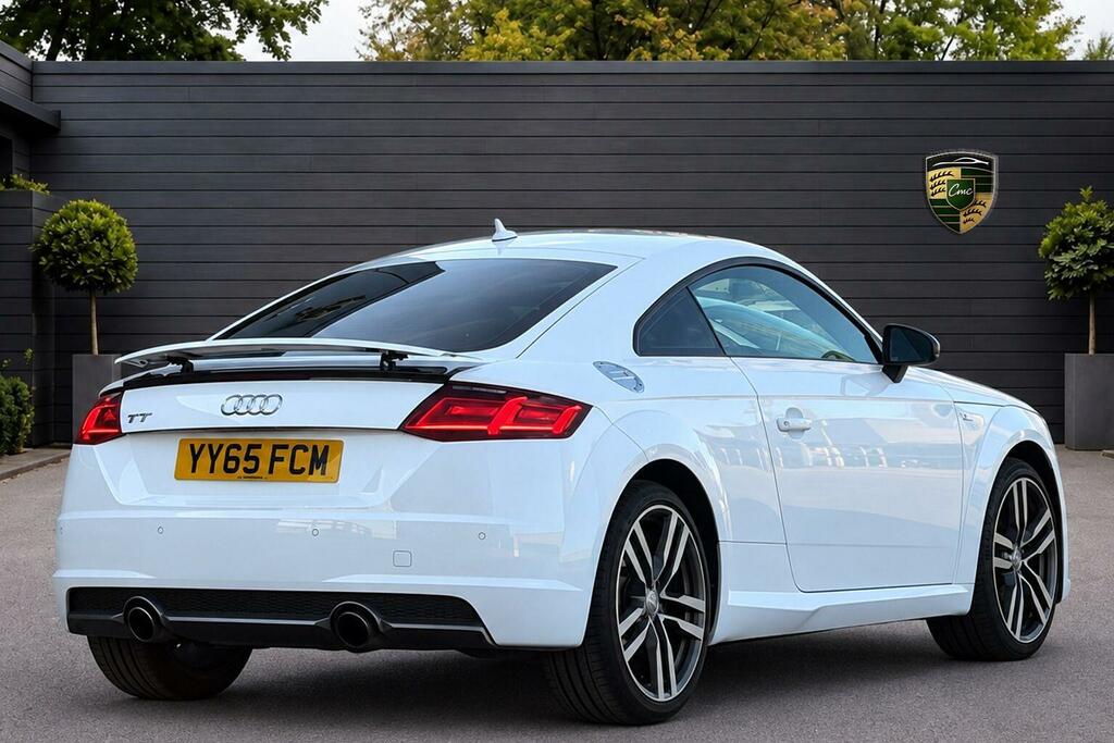 Audi TT 2.0 Tfsi S Line S Tronic Euro 6 Ss White #3