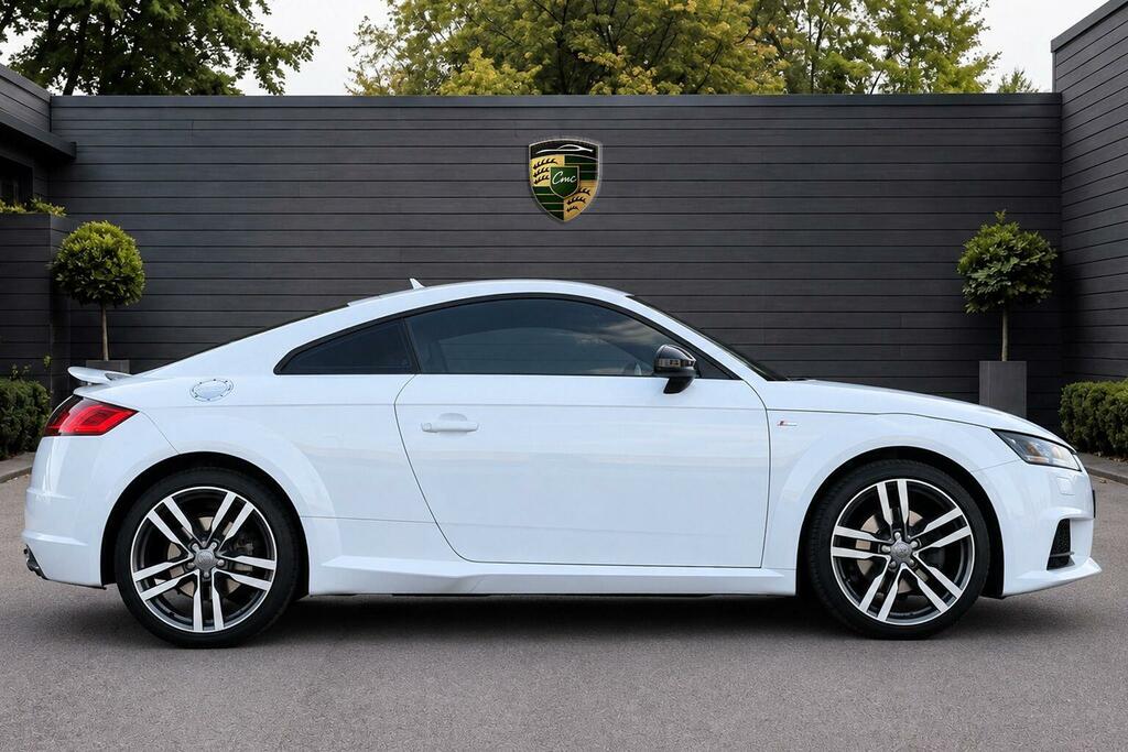 Audi TT 2.0 Tfsi S Line S Tronic Euro 6 Ss White #6