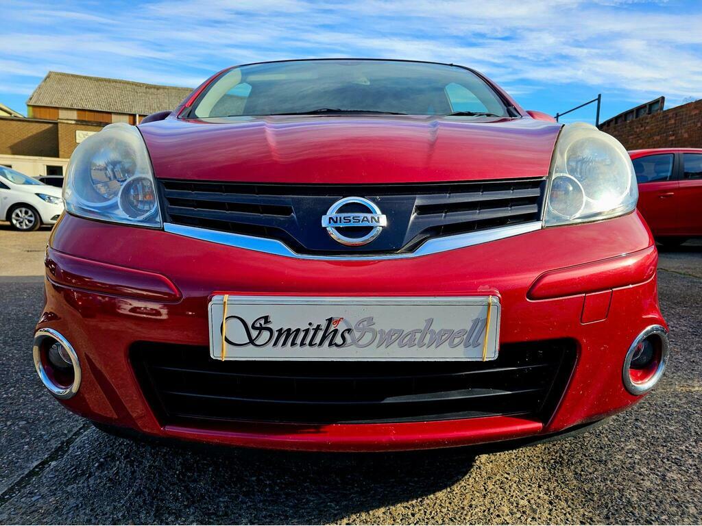 Nissan Note 1.6 16V N-tec Euro 5 Red #4
