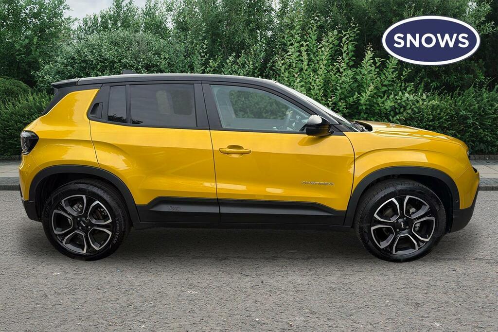 Jeep Avenger 1.2 Summit Euro 6 Ss Yellow #4