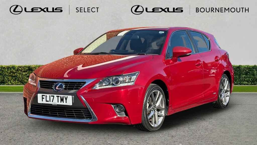Lexus CT 1.8 200H Executive Edition Cvt Euro 6 Ss Red #3