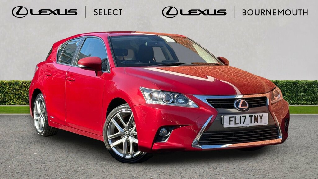 Lexus CT 1.8 200H Executive Edition Cvt Euro 6 Ss Red