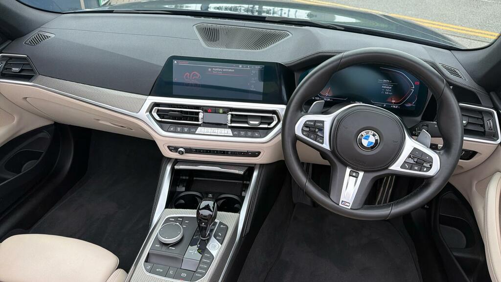 BMW 4 Series 420I M Sport Convertible Blue #4