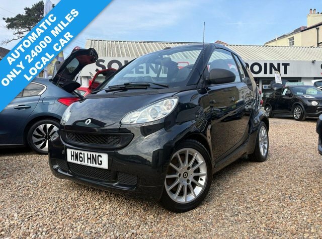 Smart Fortwo Cabrio 2011 0.8 Cdi Passion Cabriolet Softtouc Black