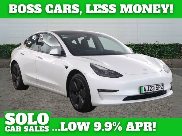 Tesla Model 3 Long Range Saloon Rwd 282 Ps White