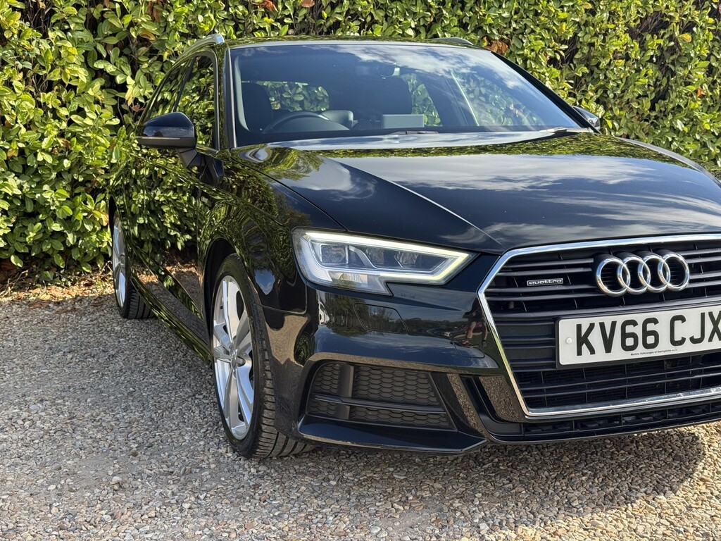Audi A3 2.0 Tdi S Line Black #4