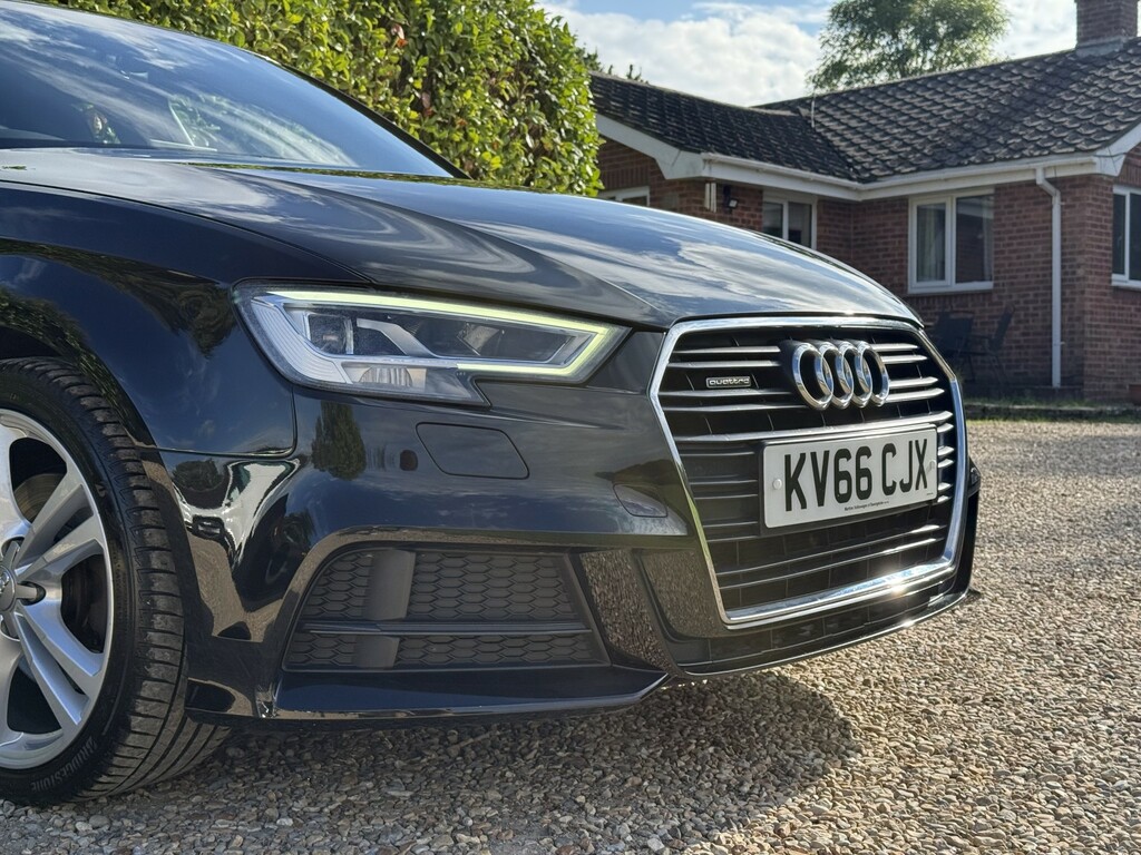 Audi A3 2.0 Tdi S Line Black #6