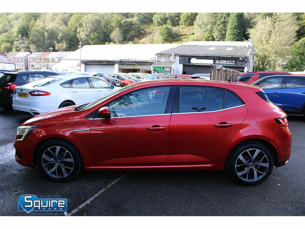Renault Megane Dci Dynamique Nav U1805 Ulez HK17WVJ Red #3
