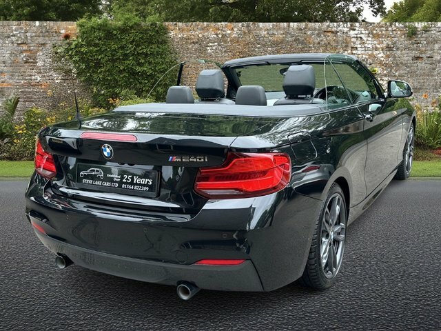 BMW 2 Series 3.0 M240i Convertible Euro 6 Ss Black #3