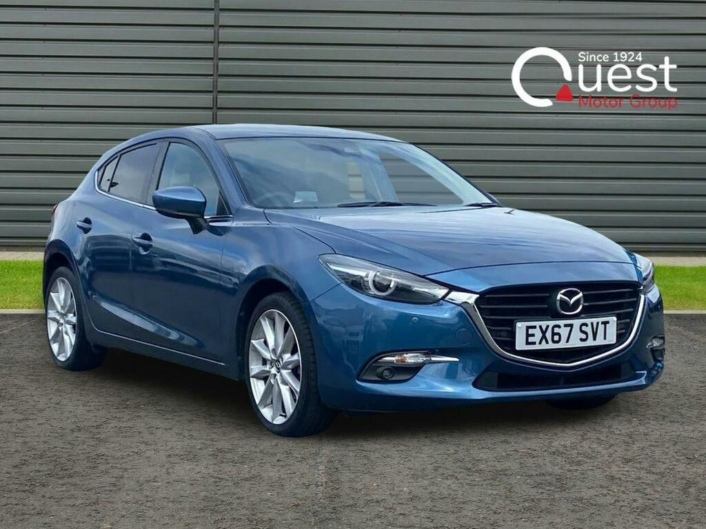 Mazda 3 2.0 Skyactiv G Sport Nav Hatchback Manu Blue
