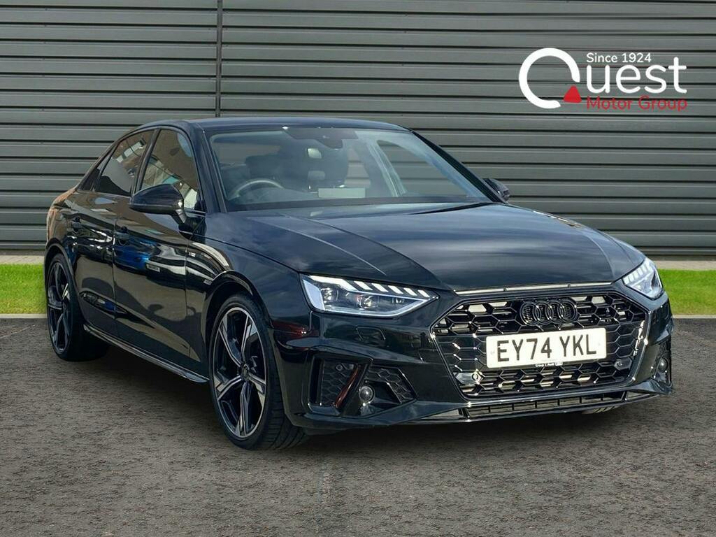 Audi A4 2.0 Tfsi 35 Black Edition Saloon S Tron Grey