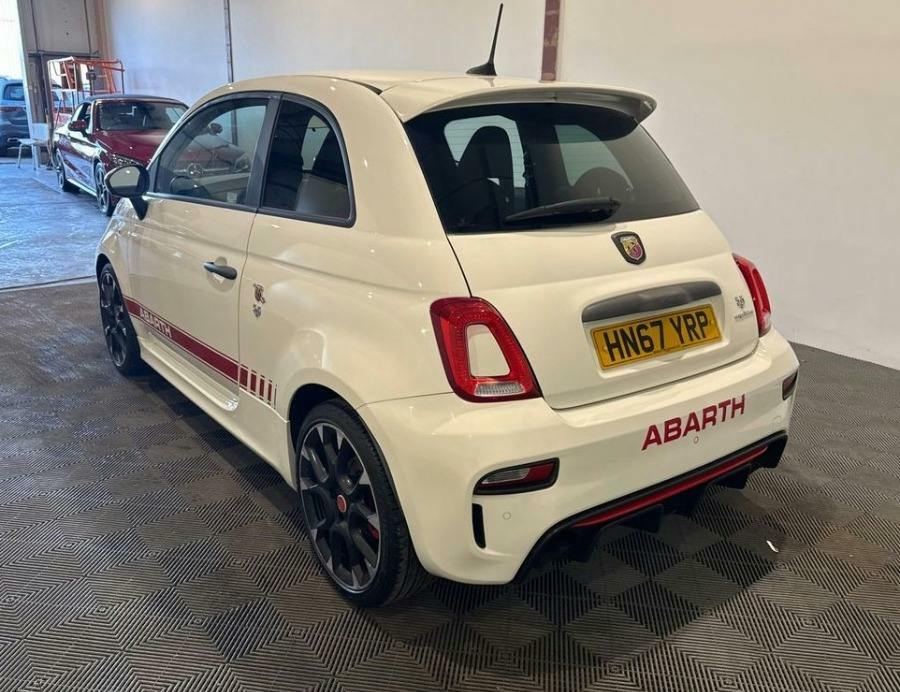 Abarth 595 1.4 T Jet Competizione Hatchback White #4
