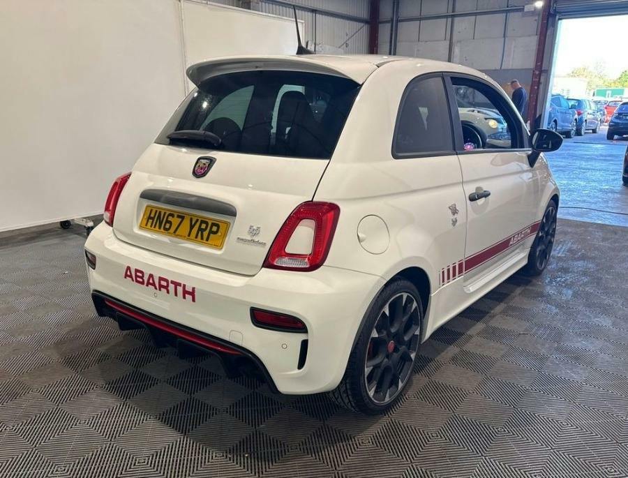 Abarth 595 1.4 T Jet Competizione Hatchback White #5