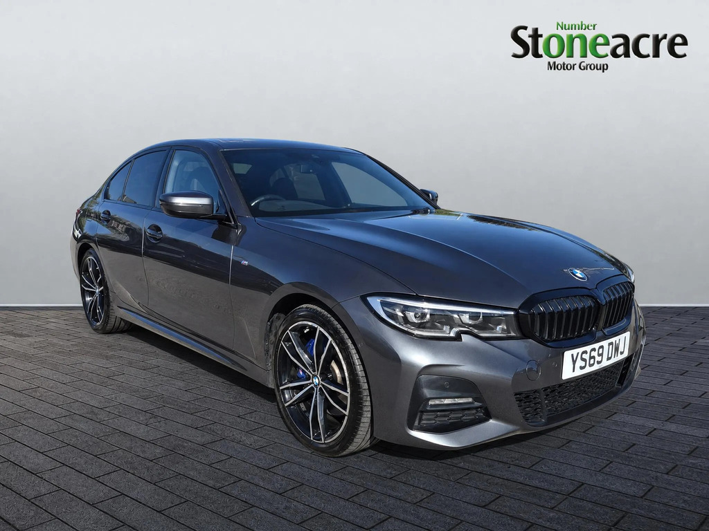 BMW 3 Series 320D M Sport Saloon Blue #1