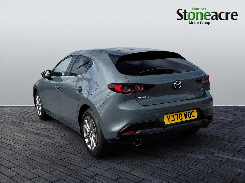 Mazda 3 2.0 Skyactiv-x Mhev Gt Sport Tech Hatchback Pe Black #3