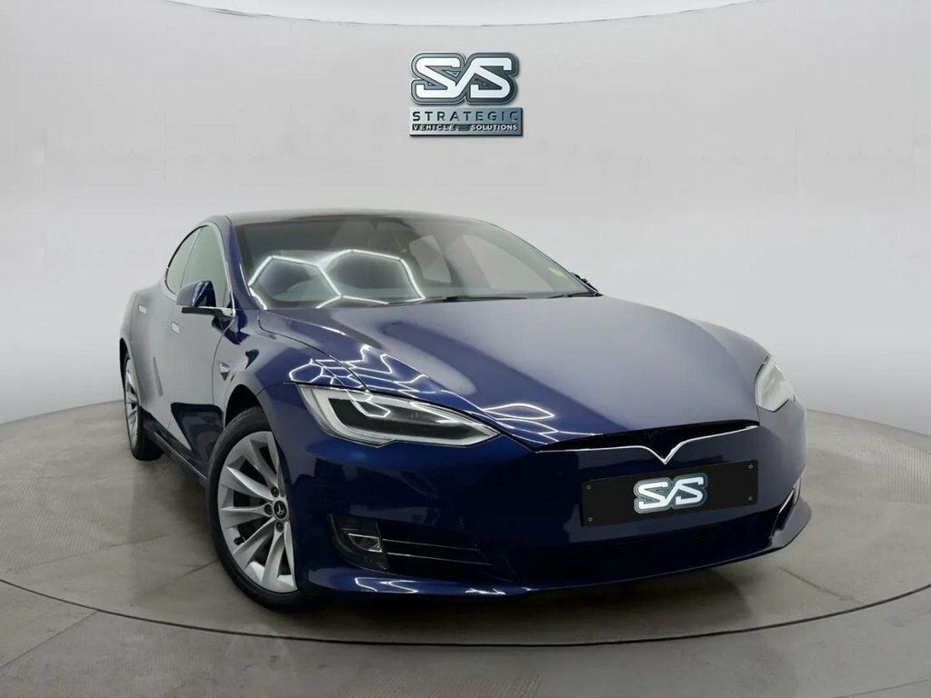 Tesla Model S Hatchback Blue