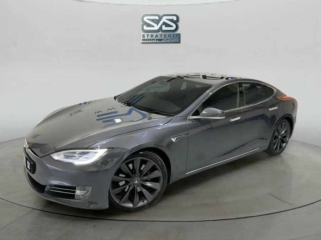 Tesla Model S Hatchback Grey