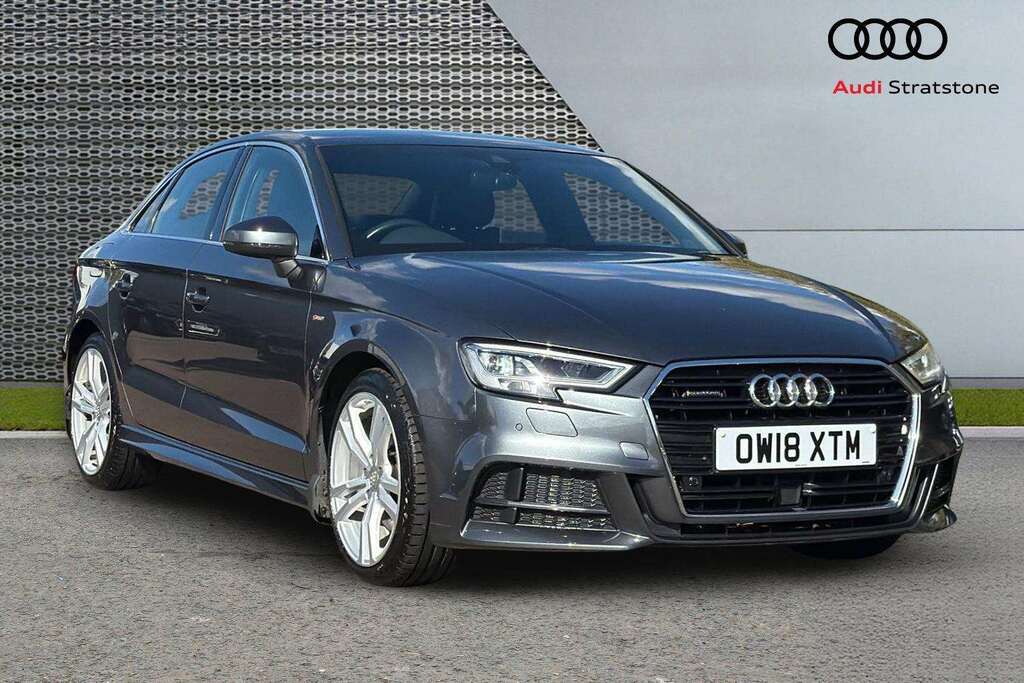 Audi A3 2.0 Tfsi Quattro S Line S Tronic 2018 Grey