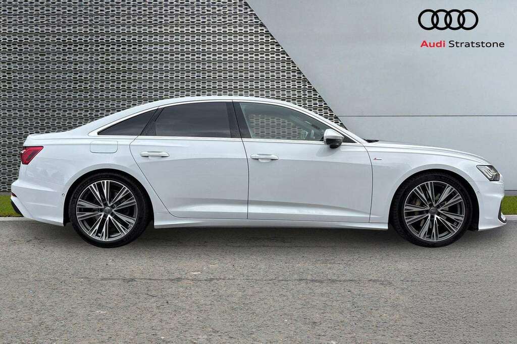 Audi A6 50 Tdi Quattro S Line Tip 2019 White #4
