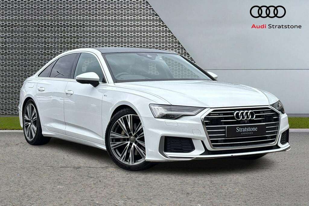 Audi A6 50 Tdi Quattro S Line Tip 2019 White