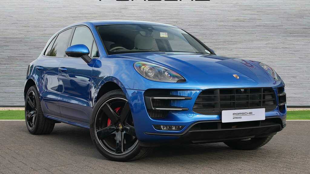Porsche Macan Turbo S-a 2017 Blue